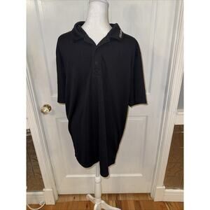 Lyle & Scott Men’s black polo shirt Size XXL
